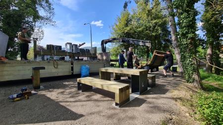 Kolesarsko počivališče Ruše